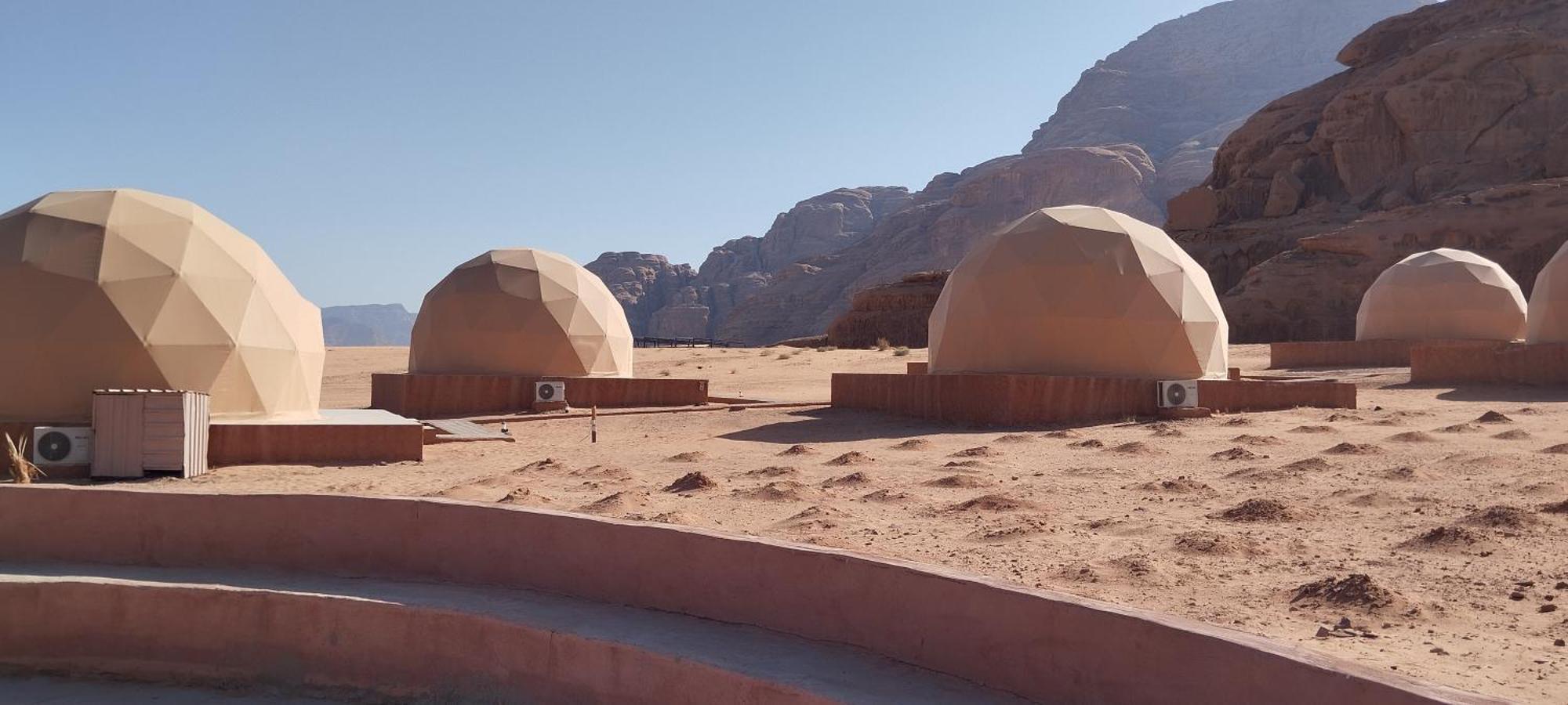 فندق Wadi Rum Sand Delight Camp المظهر الخارجي الصورة